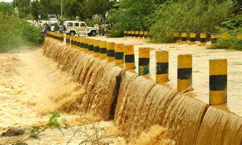 Rivers flow above danger level in Chittoor