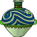 Painted vase | Free SVG