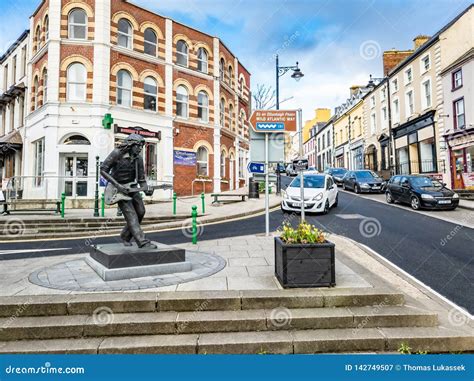 Ballyshannon , Ireland - February 20 2019 : Ballyshannon is Located at the Southern End of the ...