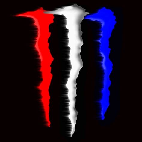 Red White and Blue | Monster energy, Monster, Energy logo