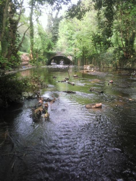 River Crane south of Baber Bridge © Marathon cc-by-sa/2.0 :: Geograph Britain and Ireland