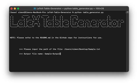 GitHub - SimonAytes/LaTeX-Table-Generator: Spreadsheet to LaTeX table ...