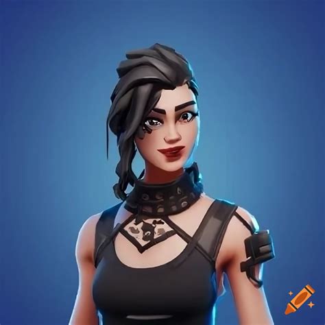 Goth girl skins in fortnite on Craiyon