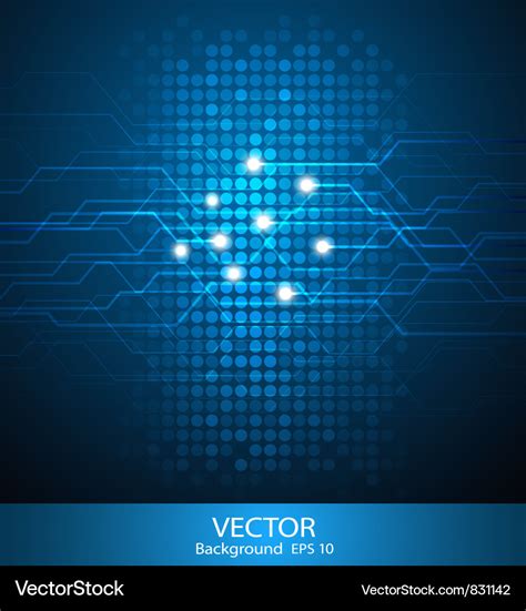 Abstract circuit background Royalty Free Vector Image