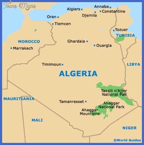 Algeria Map Tourist Attractions - http://toursmaps.com/algeria-map-tourist-attractions.html ...