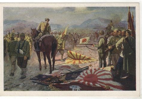 1950 WW2 The surrender of Imperial Japan FLAG RKKA Tank OLD Russian Postcard for Sale - ScienceAGogo