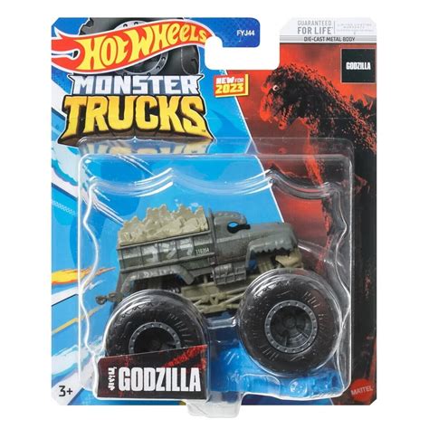 Hot Wheels Monster Trucks Godzilla New Release 2023 - Walmart.com