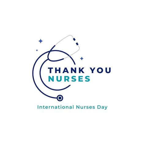 Premium Vector | Thank you nurses international nurses day