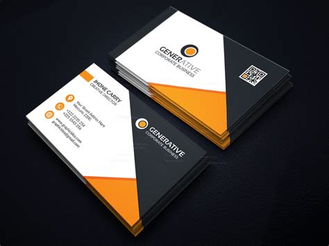 EPS Creative Business Card Design Template 001596 - Template Catalog