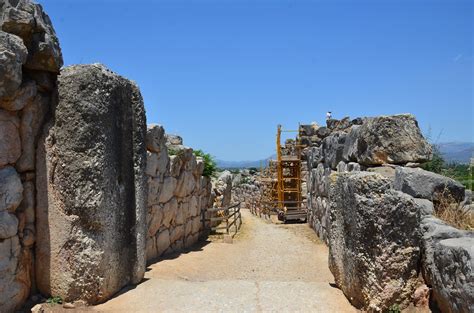 Cyclopean walls of the Mycenean citadel of Tiryns, 13th ce… | Flickr