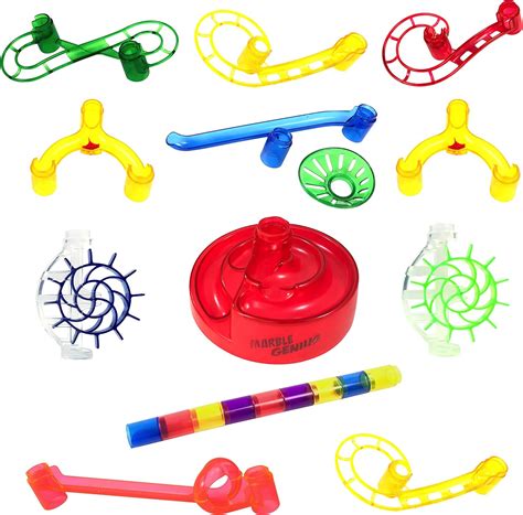 Marble Genius Booster Set (Add-On Set - 20 Marbulous Marble Run Toy Pieces): Amazon.com.au: Toys ...