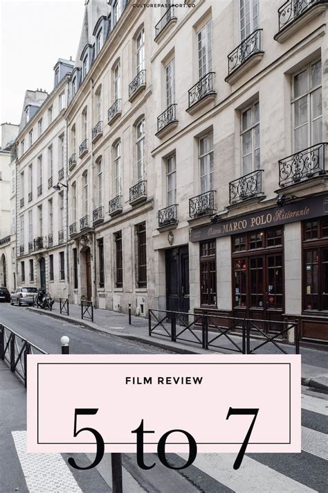 5 to 7 Film Review: a French Affair in New York