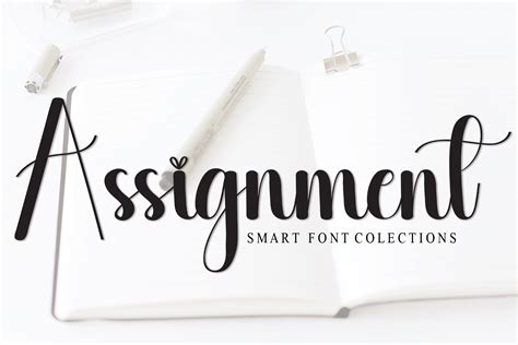 Assignment Font by andikastudio · Creative Fabrica