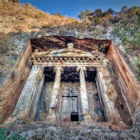 Lycian Rock Tombs – Fethiye, Turkey - Atlas Obscura