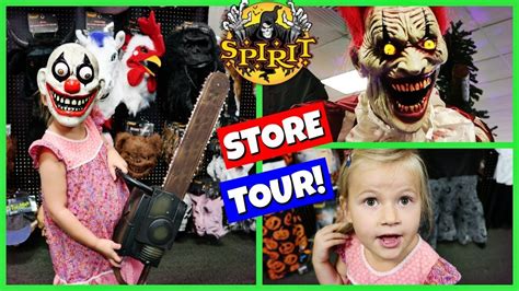 SPIRIT HALLOWEEN STORE TOUR 2017! - YouTube