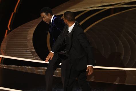 Will Smith Talks with Bradley Cooper and Denzel Washington After Smacking Chris Rock at Oscars ...