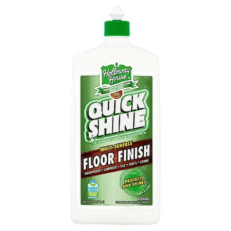 Holloway House Quick Shine Multi-Surface Floor Finish, 27 fl oz