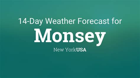 Monsey, New York, USA 14 day weather forecast