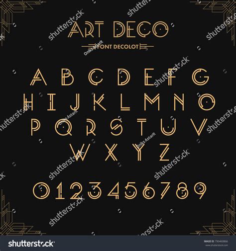 Art Deco Font