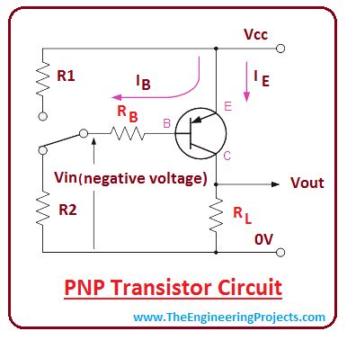 Introduction to PNP Transistor - The Engineering Projects