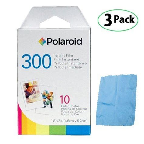 3 Pack of Polaroid 300 Film PIF-300 by Polaroid. $32.99. Kit includes:♦ 1) Polaroid 300 Instant ...