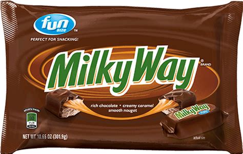 Milky Way Fun Size Candy Bars - Milky Way Chocolate Fun Size - Free ...