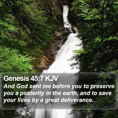 Genesis 45 Scripture Images - Genesis Chapter 45 KJV Bible Verse Pictures