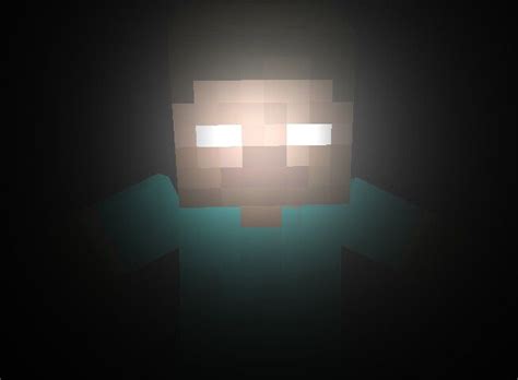 Herobrine Glowing Eyes