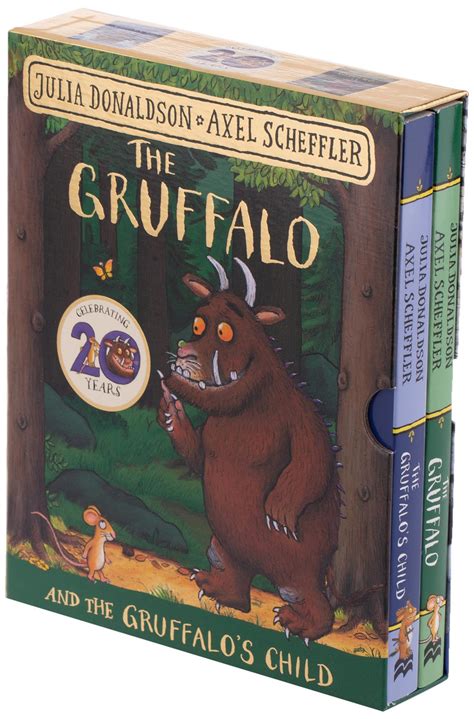 The Gruffalo and the Gruffalo's Child Board Book Gift Slipcase | Vibes ...