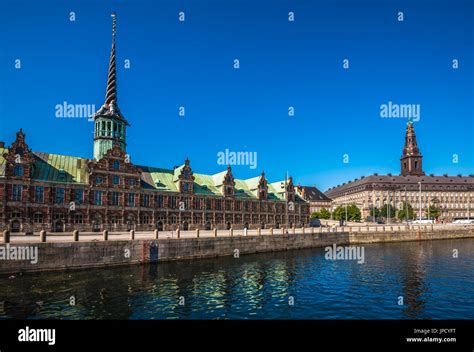 The Borsen, Old Stock Exchange Building in Copenhagen, Denmark Stock ...