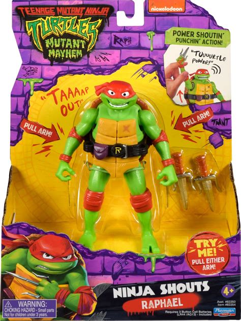 Teenage Mutant Ninja Turtles: Mutant Mayhem: Raphael: Action Figure with Audio | HLJ.com