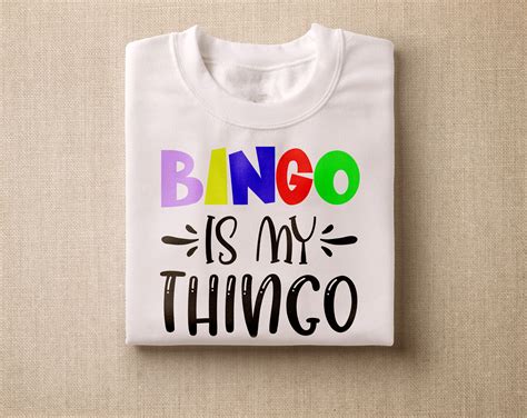 Bingo SVG Bundle, 6 Designs, Bingo Quotes SVG, Bingo Shirt SVG By ...