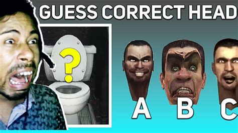 ONLY 1% CAN GUESS THIS SKIBIDI TOILET HEAD CHALLENGE | SKIBIDI TOILET - YouTube