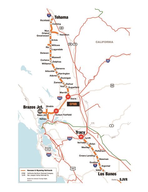 California Northern Railroad – A Genesee & Wyoming Company