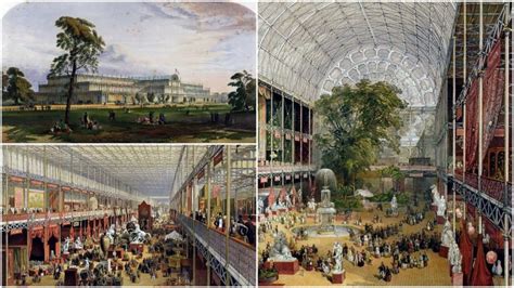 The Crystal Palace, which hosted the 1851 Great Exhibition in London, was an architectural ...