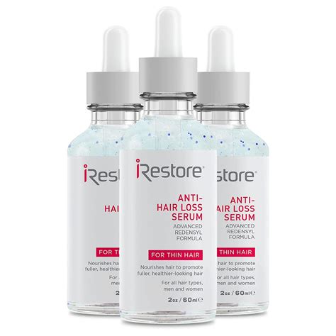 iRestore Anti-Hair Loss Serum - Advanced Thickening Formula for Hair ...