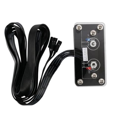 Desktop Computer Switch External Power Switch Power Button+Restart Button PC Case Power Supply ...