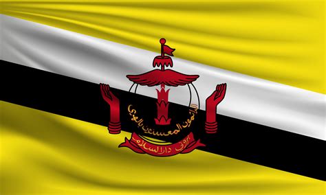 Vector flag of Brunei 26967010 Vector Art at Vecteezy