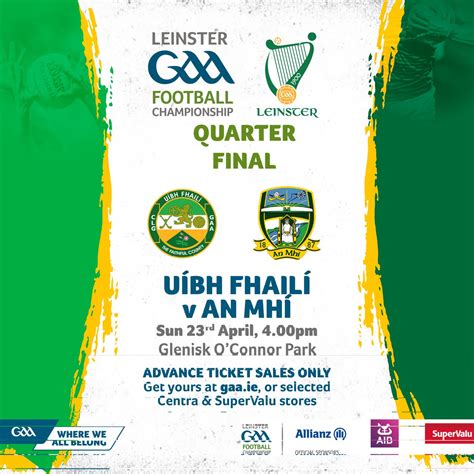 Official Offaly GAA on Twitter: "Leinster Senior Football Championship ...