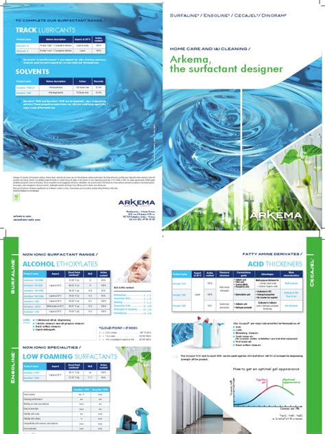 Surfactant Detergence 4p | PDF | Surfactant | Acid