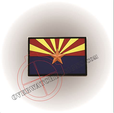 Arizona Flag Patch - Overwatch Designs