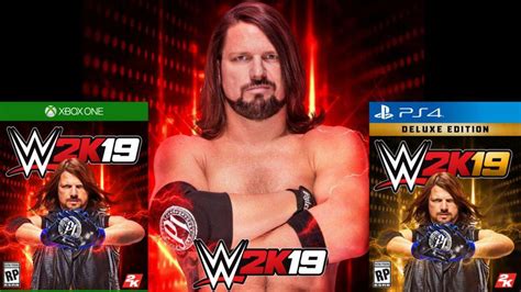 WWE 2K19 cover star is AJ Styles, 2K confirms | Stevivor