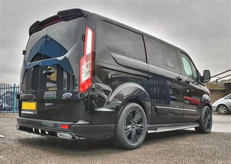 2021 Ford Transit Custom Black Sport Van | Transit custom, Ford transit, Custom vans for sale