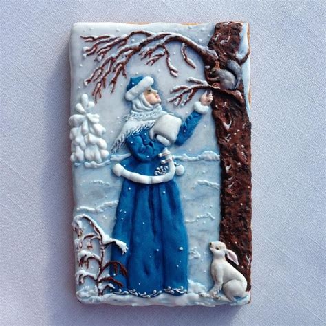 Russian Winter | Cookie Connection | Winter cookie, Christmas cookies decorated, Christmas tree ...