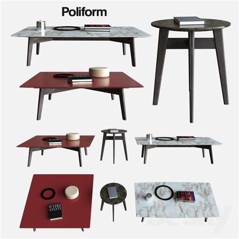POLIFORM COFFEE TABLES BIGGER | Coffee table, Table, Big table