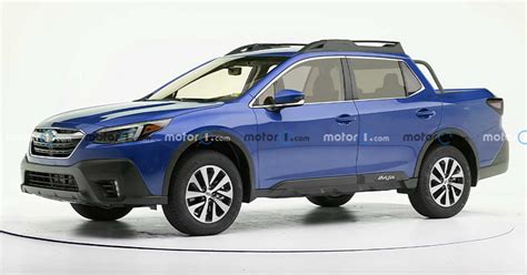 ชมภาพเรนเดอร์ Subaru Baja รถกระบะ Unibody คู่แข่งของ Ford Maverick จากจินตนาการ - รถใหม่ 2024 ...