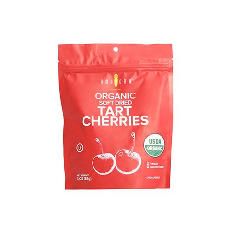 Amphora International, Inc. | Organic Soft Dried Tart Cherries (Case of 6)