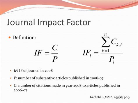 Journal Impact Factor 2024 - Adrea Katharyn