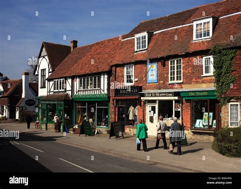 Otford High street, Otford, Kent, England, UK Stock Photo, Royalty Free ...