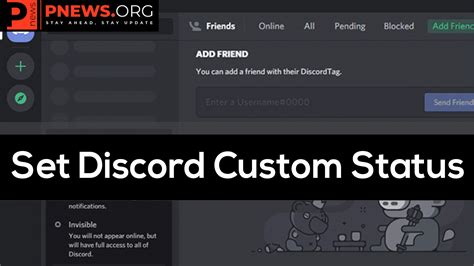 How to Change Status on Discord - Set Discord Custom Status